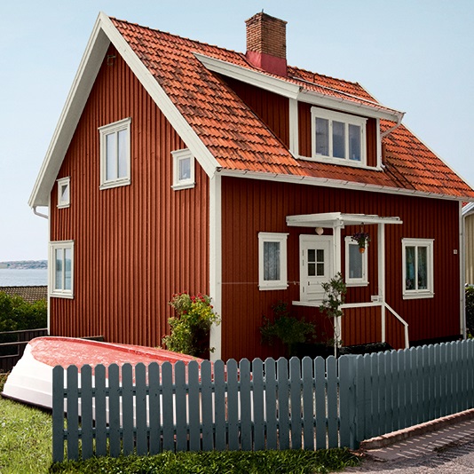 Traditionella kulörer Röd - Varma nyanser